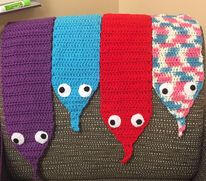 Worm on a string Scarves