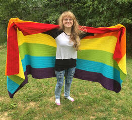 Gay Pride Blanket
