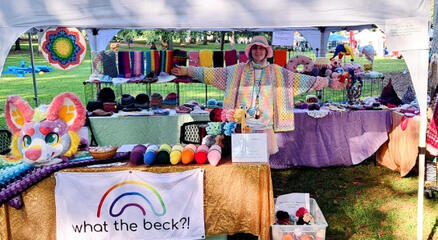 What the Beck?! Vending table